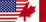 United States and Canadian flags