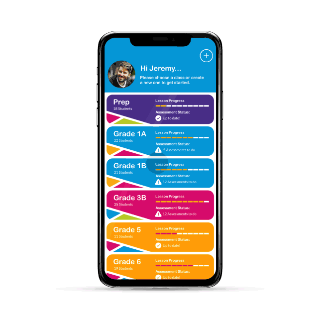 Animated demo of a tennis club mobile app built by BridgeWeb
