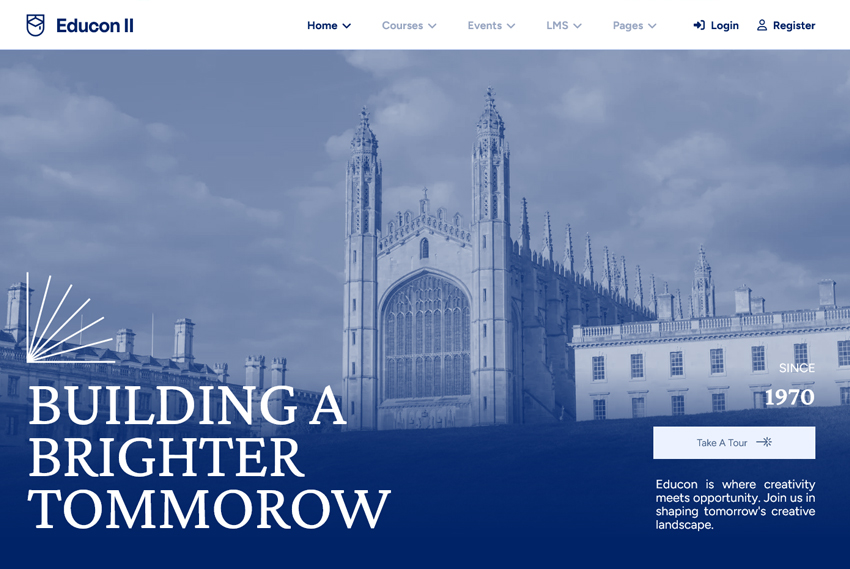 University and college website design website design by BridgeWeb