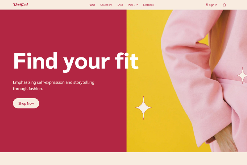 Fashion and clothing ecommerce website design website design by BridgeWeb
