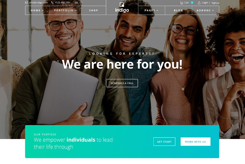 Digital consultancy website design website design by BridgeWeb