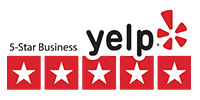 Yelp 5-star business rating for BridgeWeb