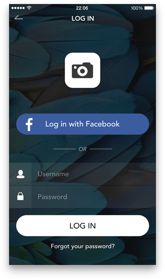 Website design screenshot