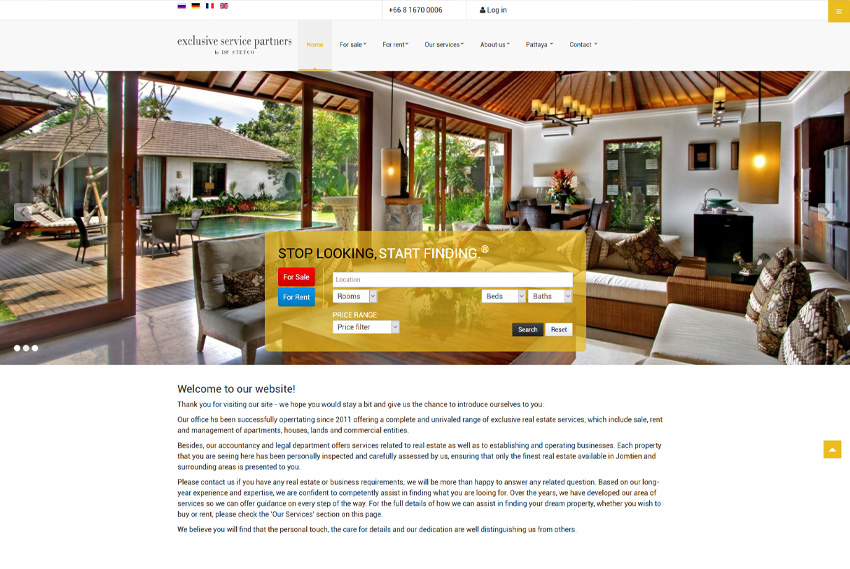 Corporate services website design website design by BridgeWeb