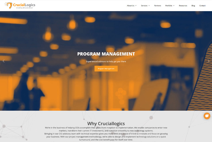 Cybersecurity consultancy website design website design by BridgeWeb