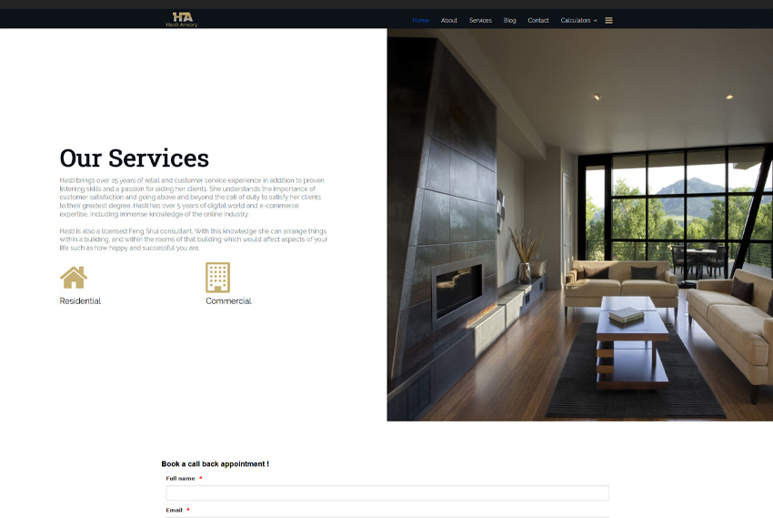 Realtor website design Toronto website design by BridgeWeb